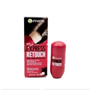 Garnier EXPRESS RETOUCH Grey Hair Concealer Light Brown  .34 fl oz